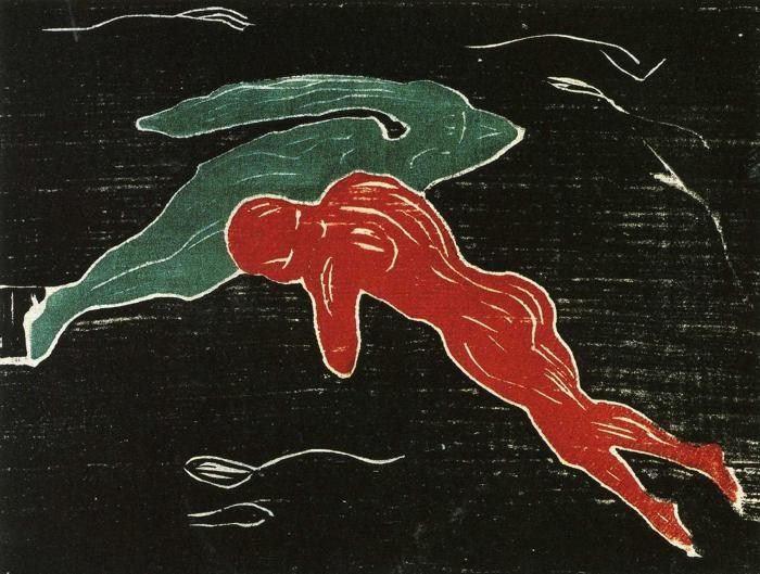 Edvard Munch Meeting in Outer Space